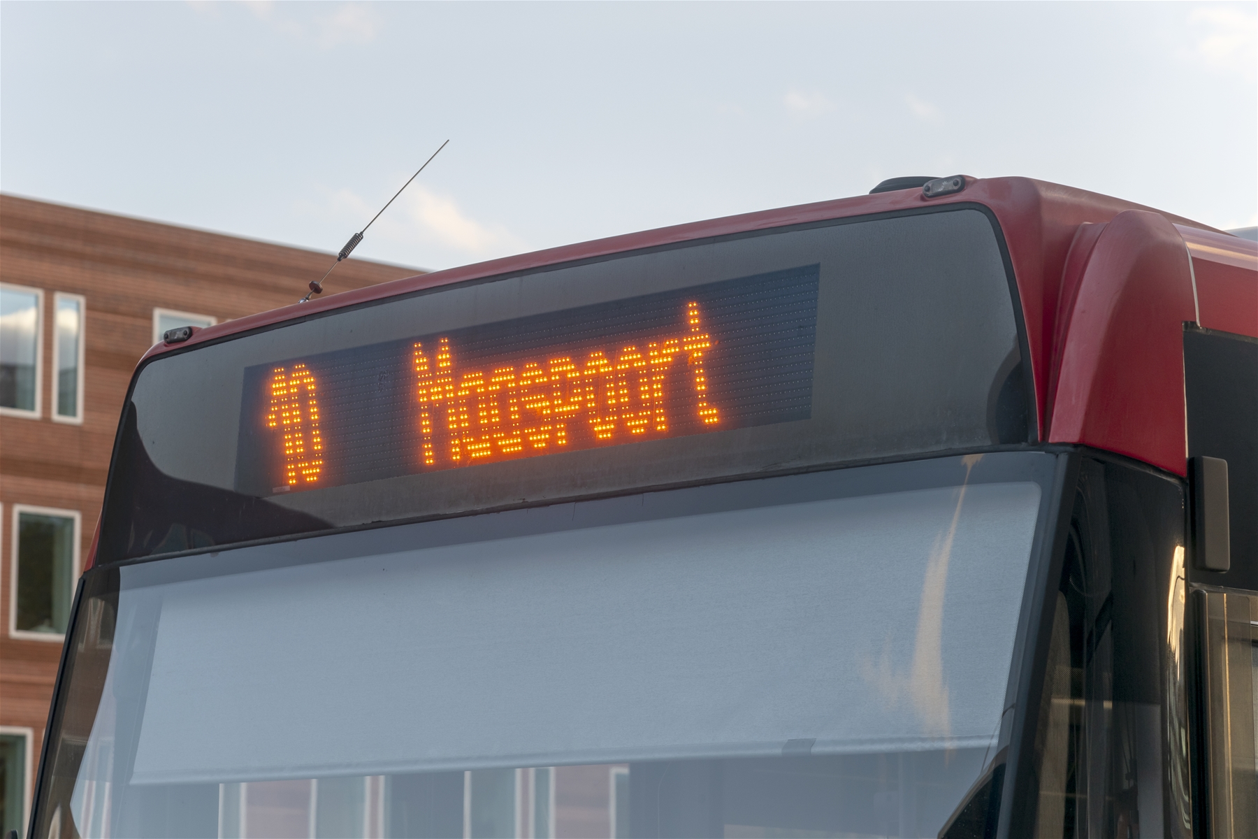 Een bus in 's-Hertogenbosch